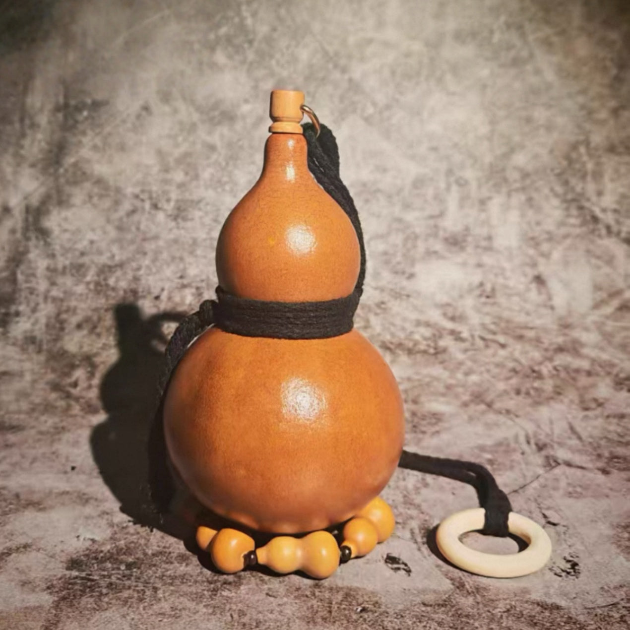 Handcrafted Urushi Gourd Flask