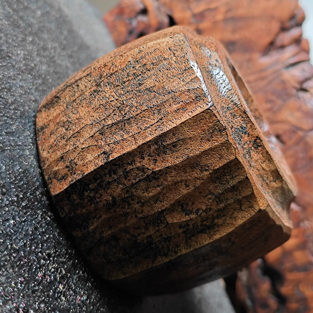 Urushi Kuksa – Burmese Teak, Handleless