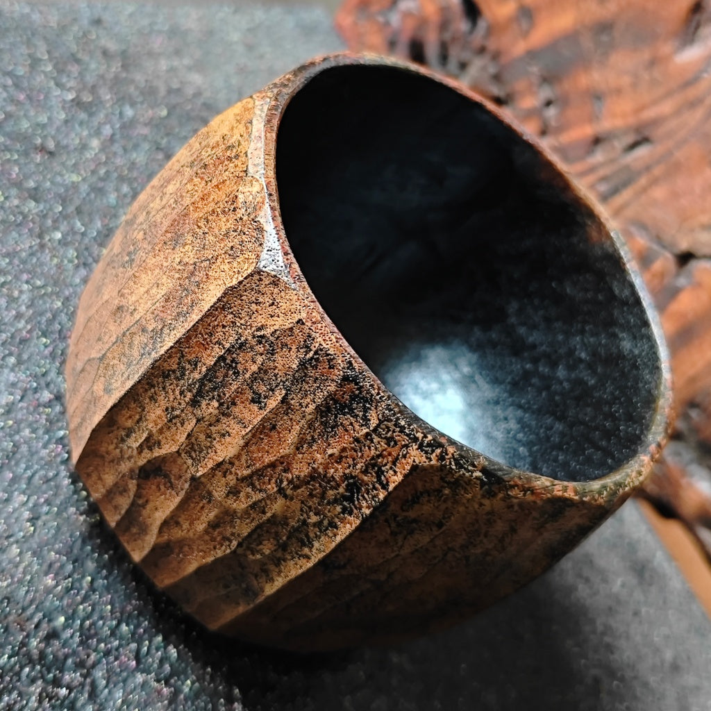 Urushi Kuksa – Burmese Teak, Handleless
